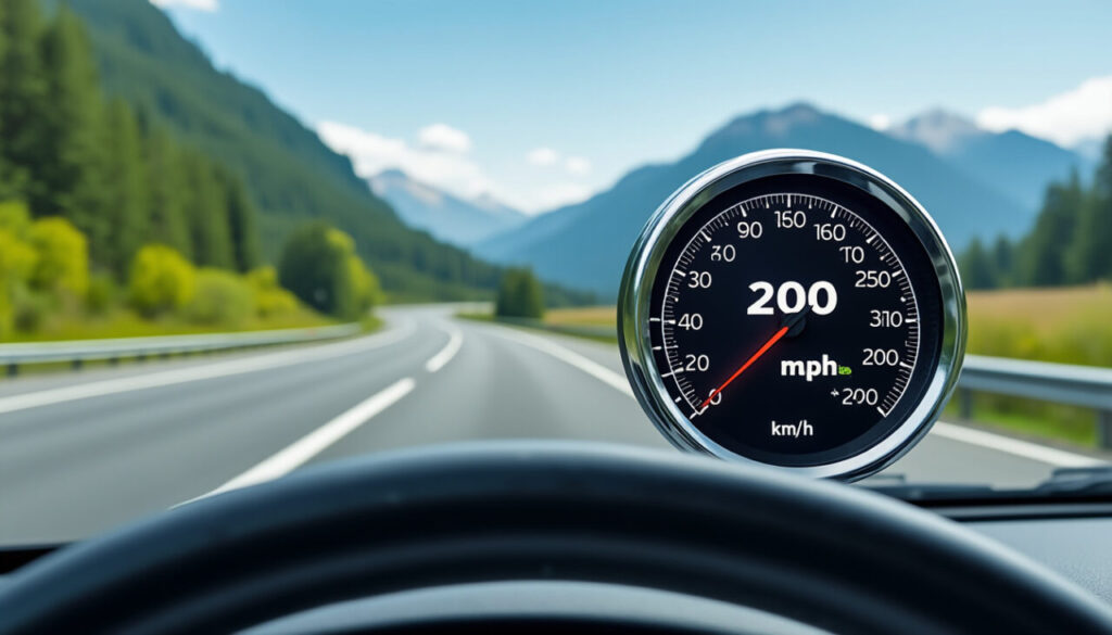 Comment convertir 200 mph en km/h facilement ?