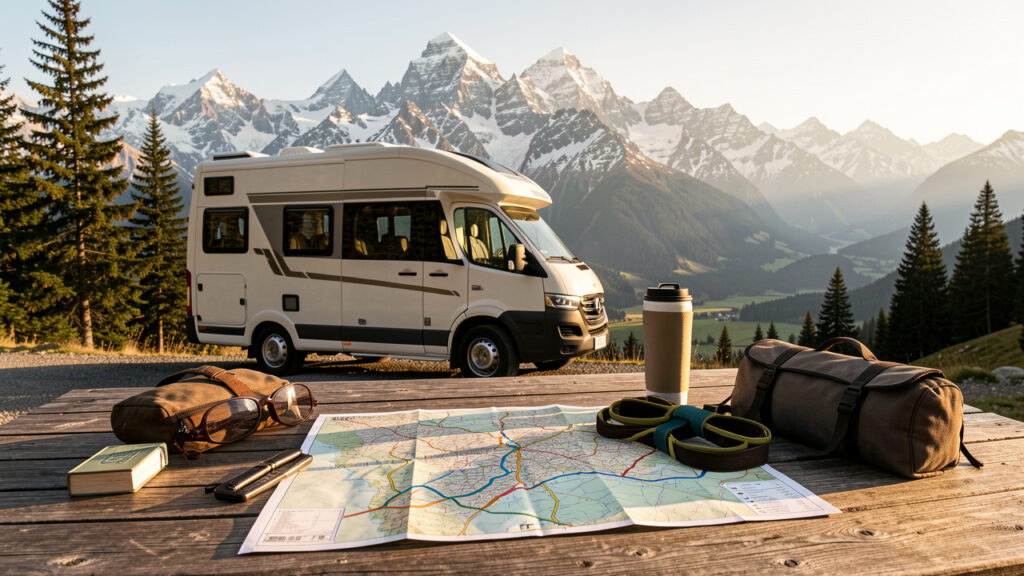 Organiser un road trip en camping-car : itinéraire, étapes et haltes sereines